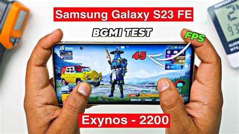 Samsung Galaxy S23 FE Pubg Test Samsung Galaxy S23 FE BGMi Test