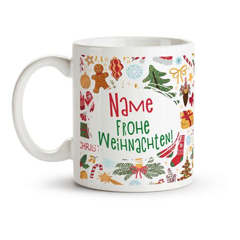 Namenstasse Design Frohe Weihnachten und ein glückliches Neues Jahr