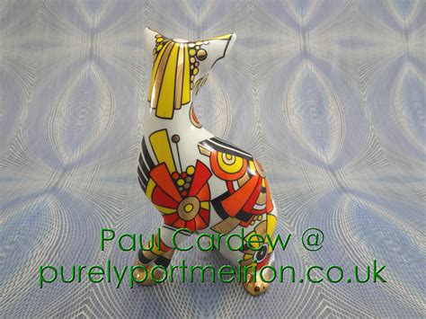 Paul Cardew Design Cool Catz Sitting Art Deco SM4 PCD49