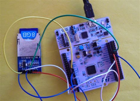 Électronique en amateur Cartes SD et STM32 Nucleo