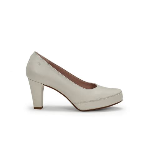 Dorking By Fluchos Zapatos De Piel Blesa Blanco Altura Tac N Cm