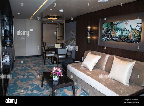 Luxury Stateroom On Board The Norwegian Joy In The Haven Aft Facing