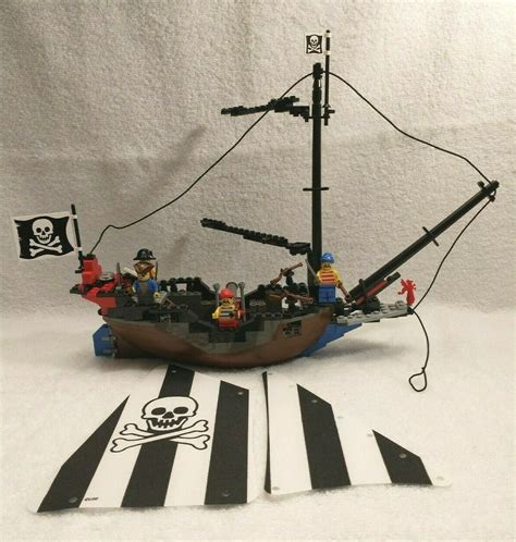 Lego Vintage Pirates Set Number 6268 Renegade Runner Produced In 1993