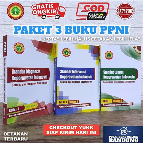 Jual Paket Buku Keperawatan Ppni Buku Sdki Slki Siki Keperawatan Sdki