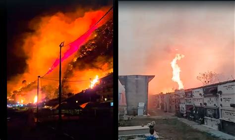 Vasto Incendio A Bagnara Calabra Parzialmente Rientrata Emergenza Il