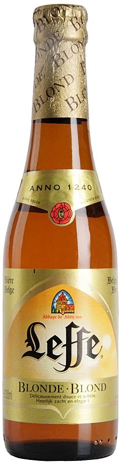 Пиво Лёффе Блонд, светлый эль, 0,33л, купить пиво Leffe Blond, блонд ...