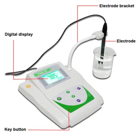 Phs C Lab Instrument Benchtop Digital Ph Meter Tester Ph