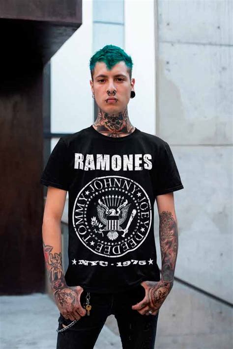 Camiseta De RAMONES Logo Atelier Yuwa Ciao Jp