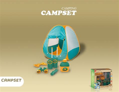 Children Camping Forest Adventure Toys Tent Pretend Play Set Kids