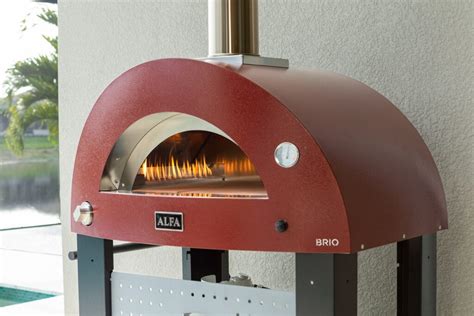 Alfa Brio Hybrid Gas Wood Fired Pizza Oven Pizza Ovens Australia