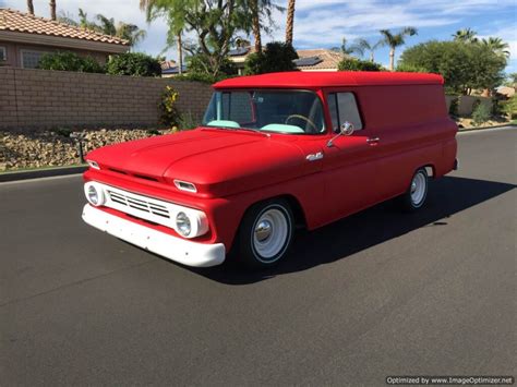 1962 Chevy C10 Panel Truck P10 Famous Whip Sales