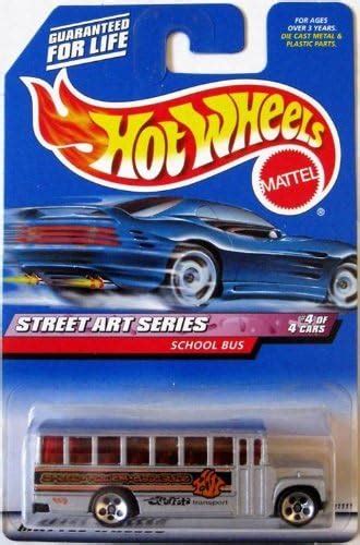 SCHOOL BUS Hot Wheels 1999 Street Art Series Autobús escolar 44 escala 164 coleccionable modelo