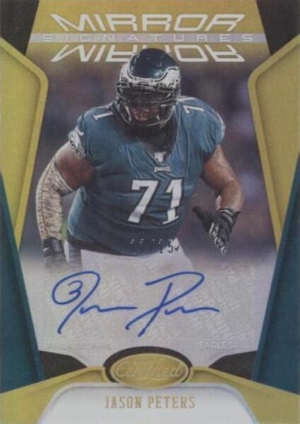 2020 Panini Certified Mirror Signatures Mirror Gold Ms Jp Jason