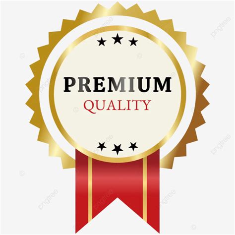 Premium Quality Product Gold Label Emblem Vector Premium Quality Gold