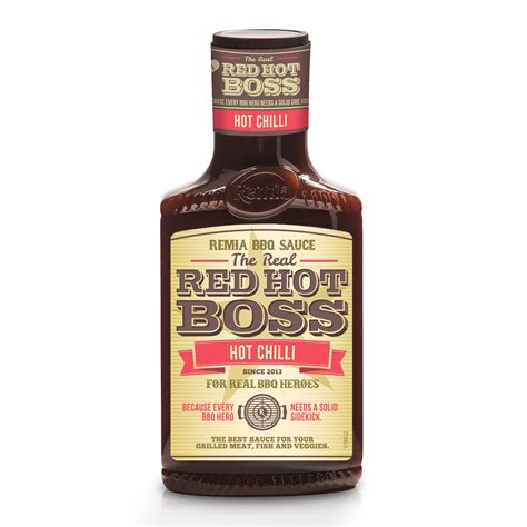 Remia BBQ Sauce Smokey Hot Chili Box Ml
