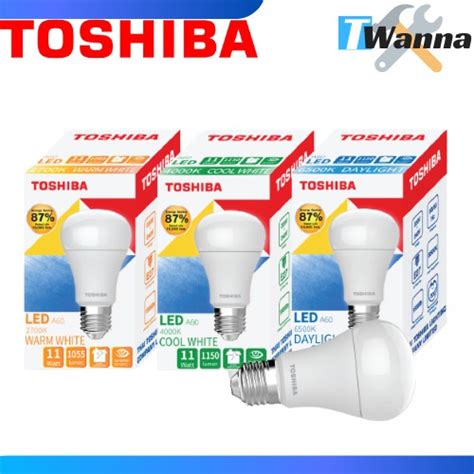 Led Bulb Toshiba Gen W W W W W Daylight Coolwhite