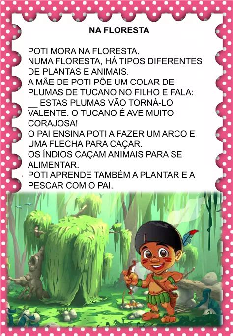 Texto Com Sílabas Complexas Com Interpretação - 6