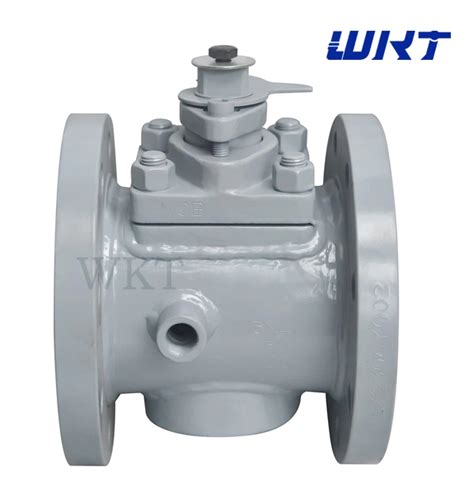 Plug Valve Cast Steel Wcb Lb Rf Flange Sleeve Type Soft Sealing