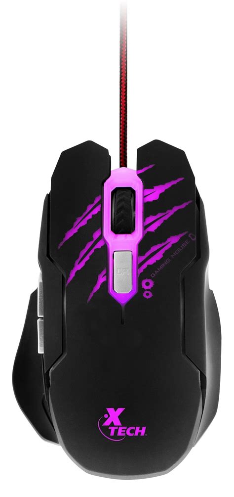 Mouse Al Mbrico Usb De Botones Para Videojuegos Xtech Xtm