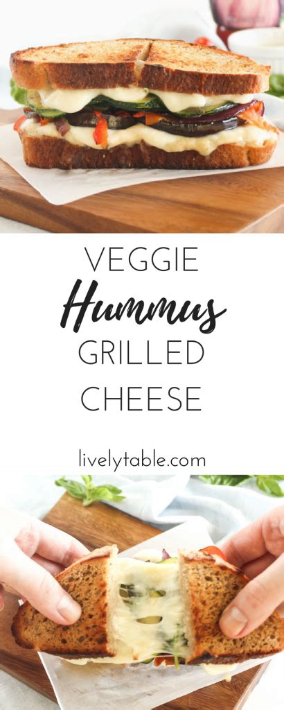 Mediterranean Veggie Hummus Grilled Cheese Recipe Vegetarian Vegan Recipes Recipes Food