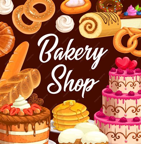 Premium Vector Sweets Desserts And Pastry Food Vector