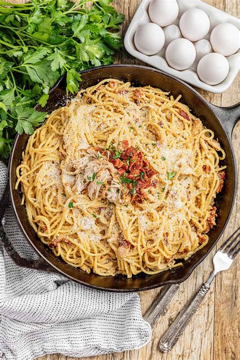 Chicken Carbonara The Stay At Home Chef