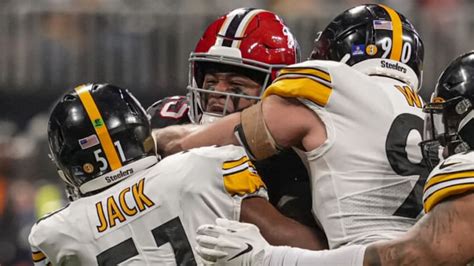 Steelers defense earns modest positional grades against the Falcons