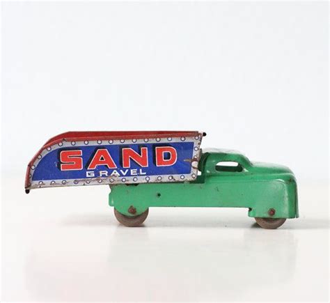 Vintage Sand Truck Metal Toy Sand and Gravel Truck | Etsy | Metal toys ...