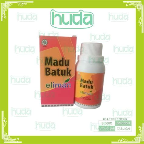 Jual Madu Batuk El Iman Eliman 165gr Shopee Indonesia