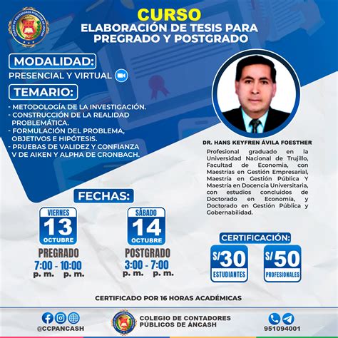 Curso Elaboraci N De Tesis Para Pregrado Y Postgrado Colegio De