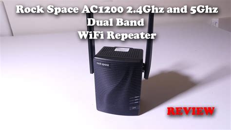 Rock Space Dual Band Ac Ghz And Ghz Wifi Extender Setup And