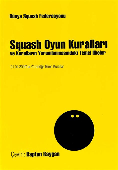 SQUASH OYUN KURALLARI – Captain Court