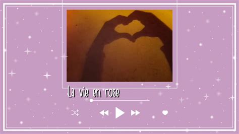 La Vie En Rose English Version Cover Youtube