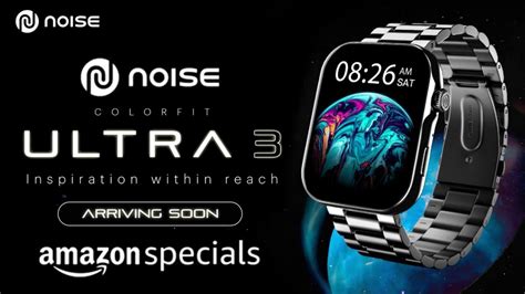 Noise Colorfit Ultra 3 Smartwatch With Always On 96 Inch Amoled Display