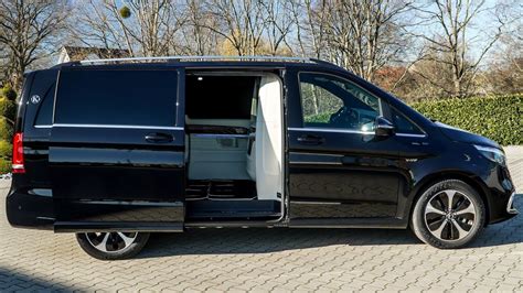 2023 Custom Black Mercedes V300 Luxury Van In Detail In 2023 Luxury