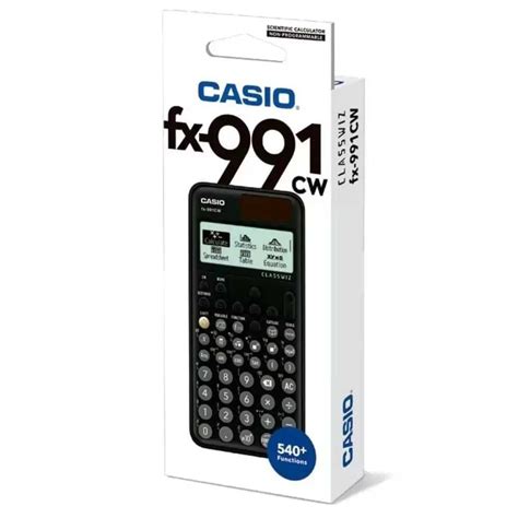 Calculadora Casio Cientifica 550 Funciones FX 991LAX BK SOLAR