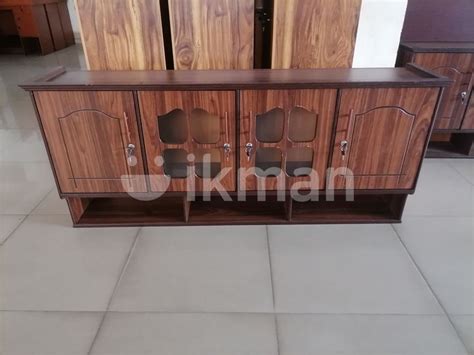 New Melamine Pantry Cupboard Glass X Pc For Sale Homagama Ikman