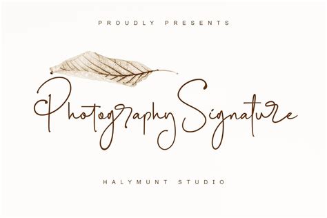 Signature Collection by Halymunt Studio at DailyFont.com