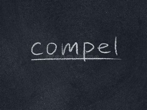 Compel Stock Image Image Of Learning Teaching Chalkboard 241042873