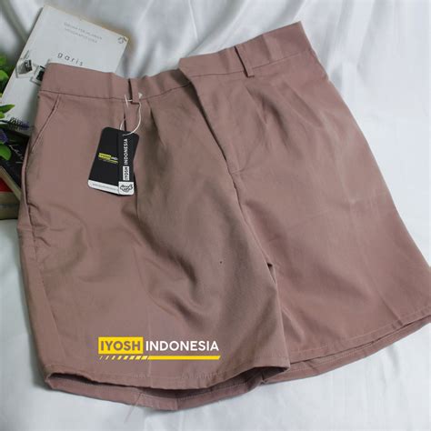 Jual Celana Pendek Wanita Jumbo Premium Big Size Hotpants Polos Korea