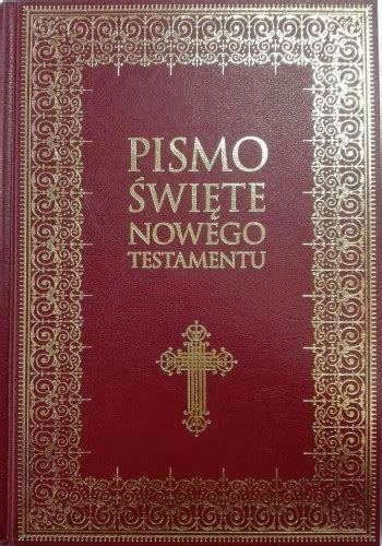 Pismo Wi Te Stary I Nowy Testament Du Y Druk M Ksi Garnia