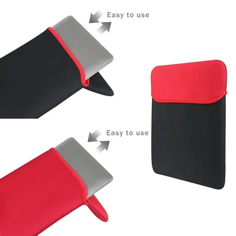 Universal Black Pouch Sleeve Soft Laptop Bag Case For Android Tablet Pc