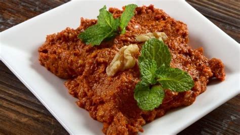 Evde Muhammara Nas L Yap L R K Z Biber Baharat Ve Sal An N M Kemmel