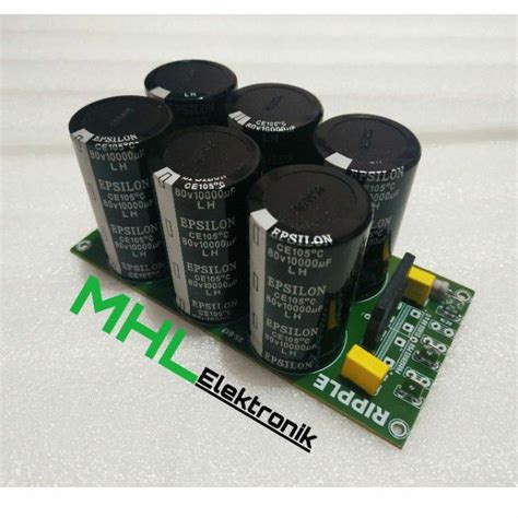 Jual Kit PSU 6 Elco Epsilon 10000uF 80V Original Plus Skun PCB Shopee