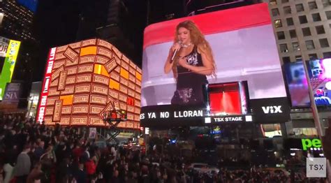 Concierto De Shakira En Times Square Revive La Presentaci N Gratuita