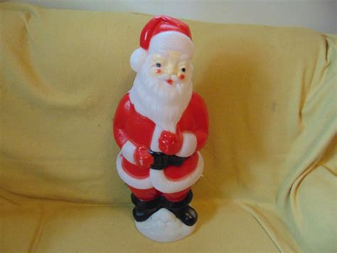 Vintage 1973 Carolina Enterprises 23” Santa Claus Christmas Lighted Blow Mold Ebay