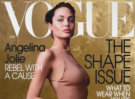 Styles Up Angelina Jolie In Vogue