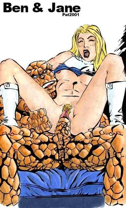 Rule 34 2001 Ben Grimm Fantastic Four Female Human Invisible Woman