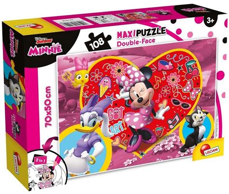 Lisciani Puzzle Disney Dwustronne Supermaxi Minnie El