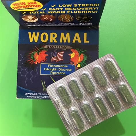 Wormal Tablet Maintenance Dewormer Tablets Lazada Ph